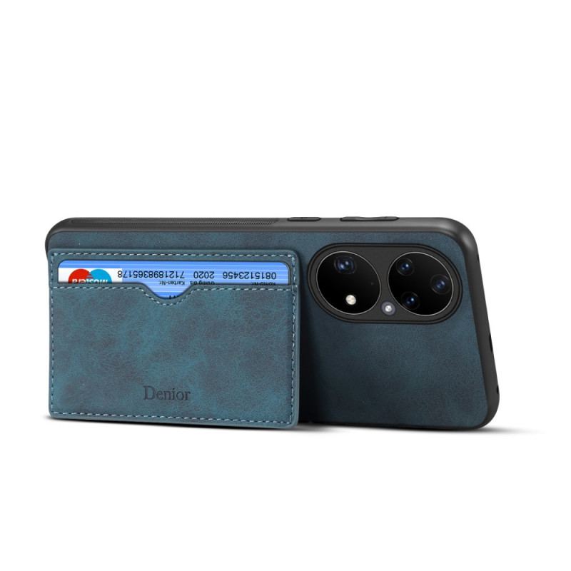 Coque Huawei P50 Pro Porte-Cartes Denior