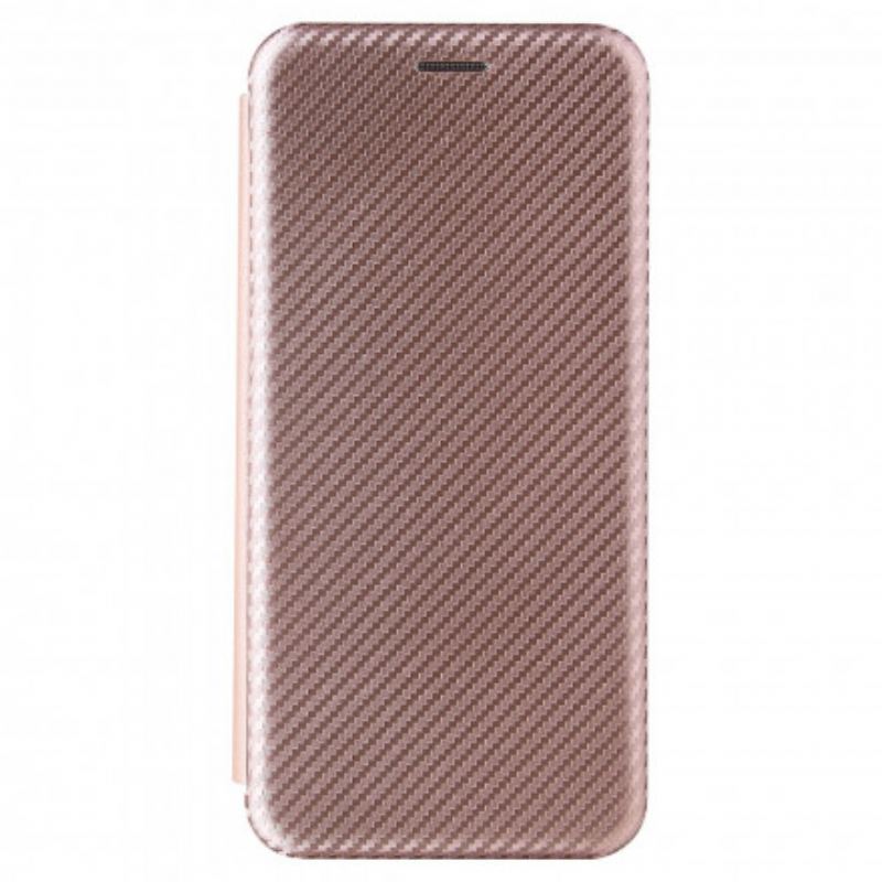 Flip Cover Huawei P50 Pro Fibre Carbone