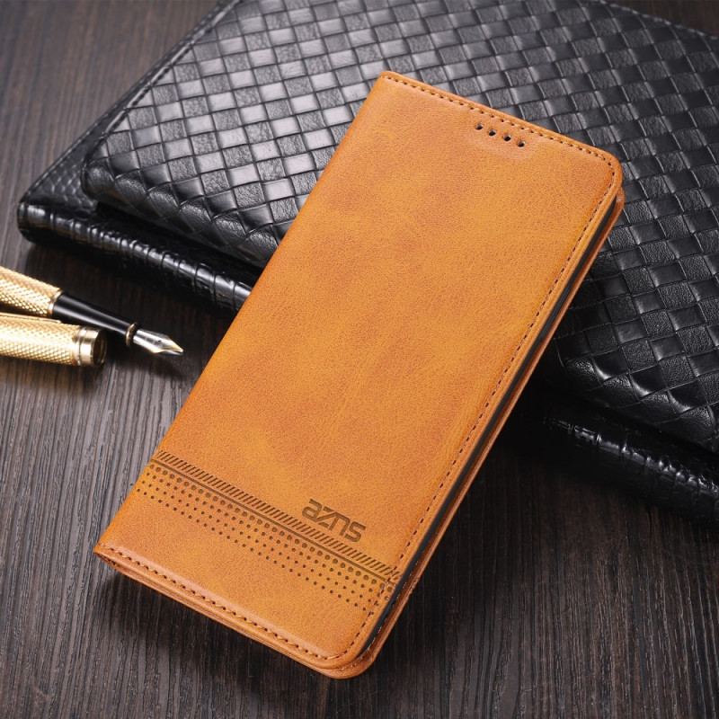 Flip Cover Huawei P50 Pro Style Cuir AZNS