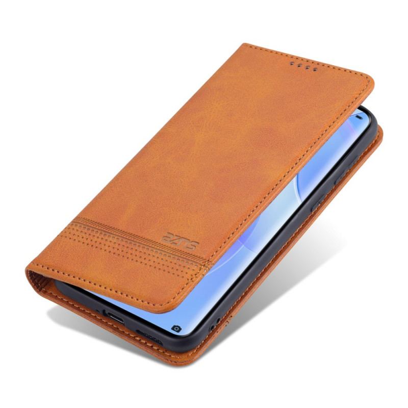 Flip Cover Huawei P50 Pro Style Cuir AZNS