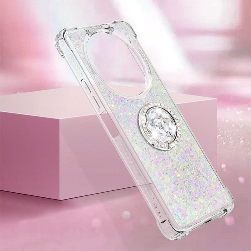 Coque Xiaomi Redmi A3 / Poco C61 Anneau-Support Paillettes