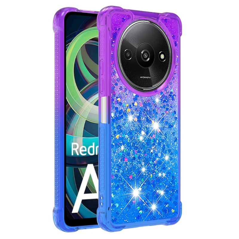 Coque Xiaomi Redmi A3 / Poco C61 Dégradé Paillettes