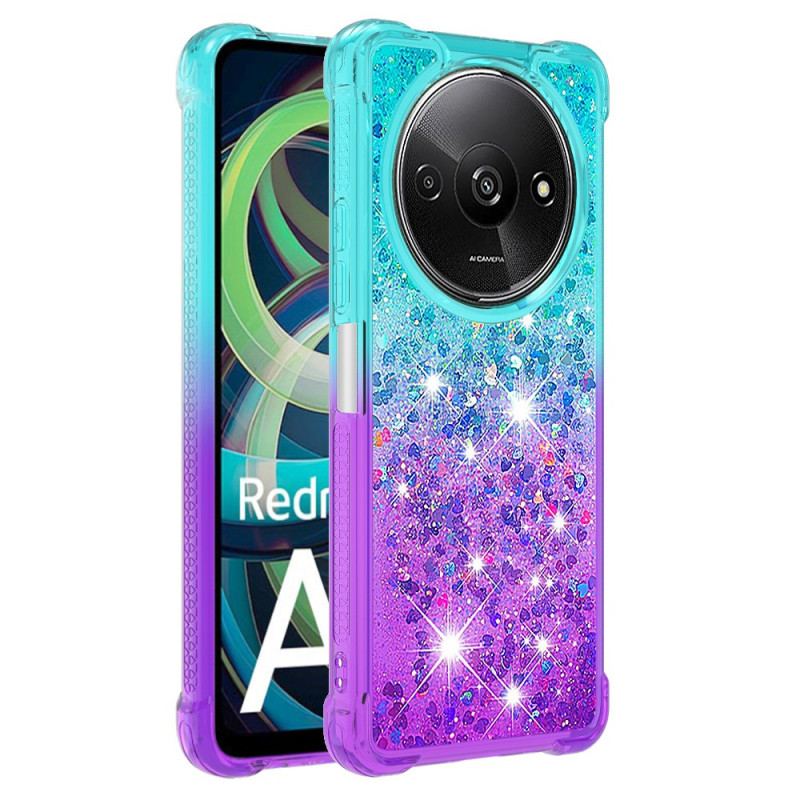 Coque Xiaomi Redmi A3 / Poco C61 Dégradé Paillettes