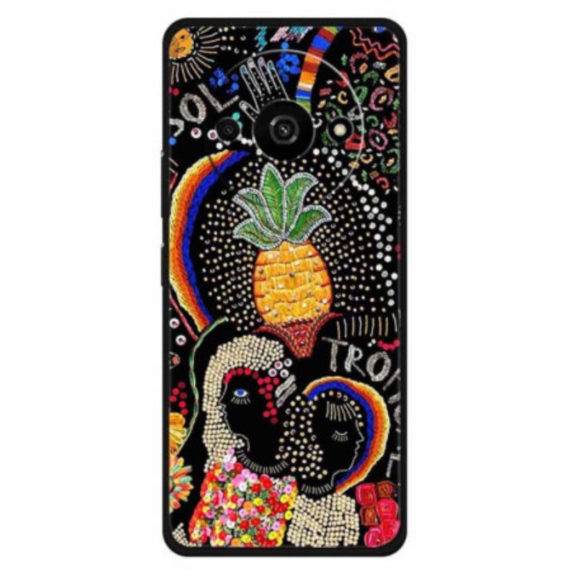 Coque Xiaomi Redmi A3 / Poco C61 Fleur d'Ananas