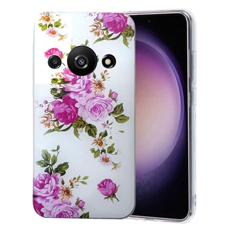 Coque Xiaomi Redmi A3 / Poco C61 Fleurs Liberty