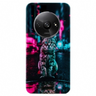 Coque Xiaomi Redmi A3 / Poco C61 Lumière et Chat