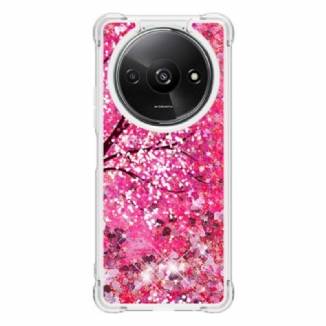 Coque Xiaomi Redmi A3 / Poco C61 Paillettes Cerisier en Fleurs