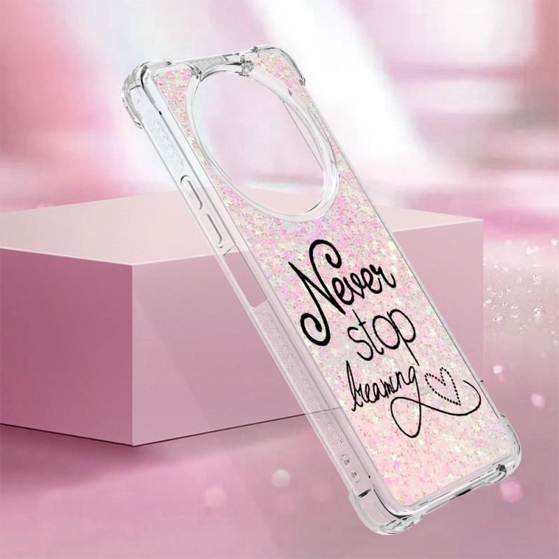 Coque Xiaomi Redmi A3 / Poco C61 Paillettes Never Stop Dreaming