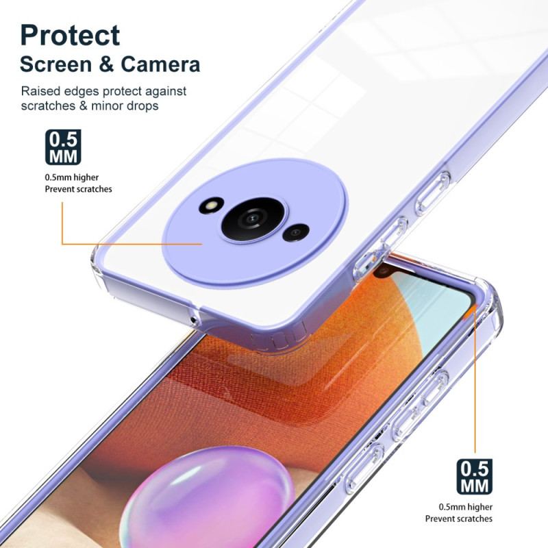 Coque Xiaomi Redmi A3 / Poco C61 Rebords Colorés