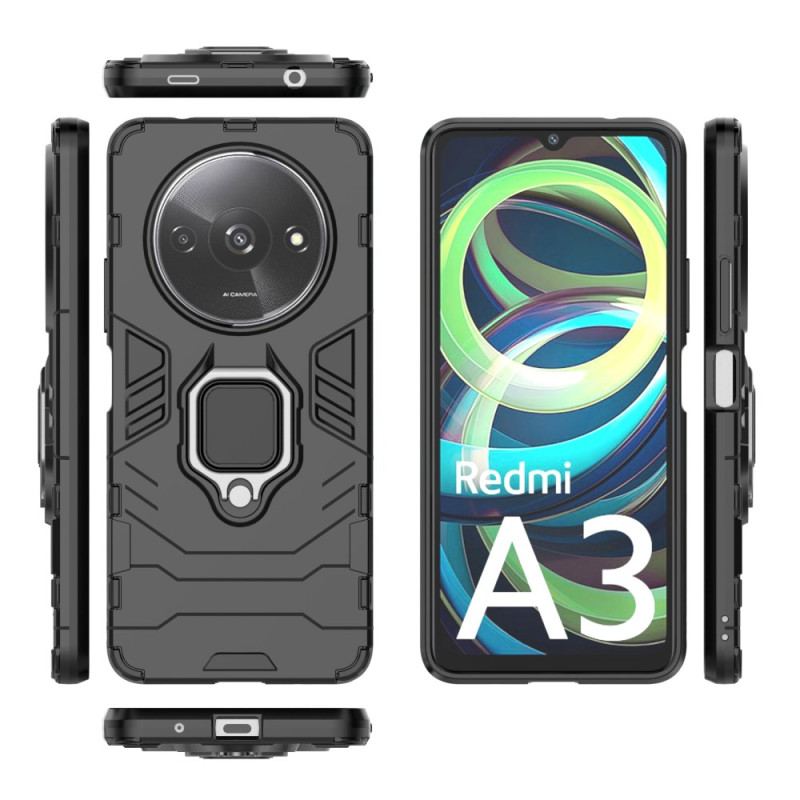 Coque Xiaomi Redmi A3 / Poco C61 Ring Résistante