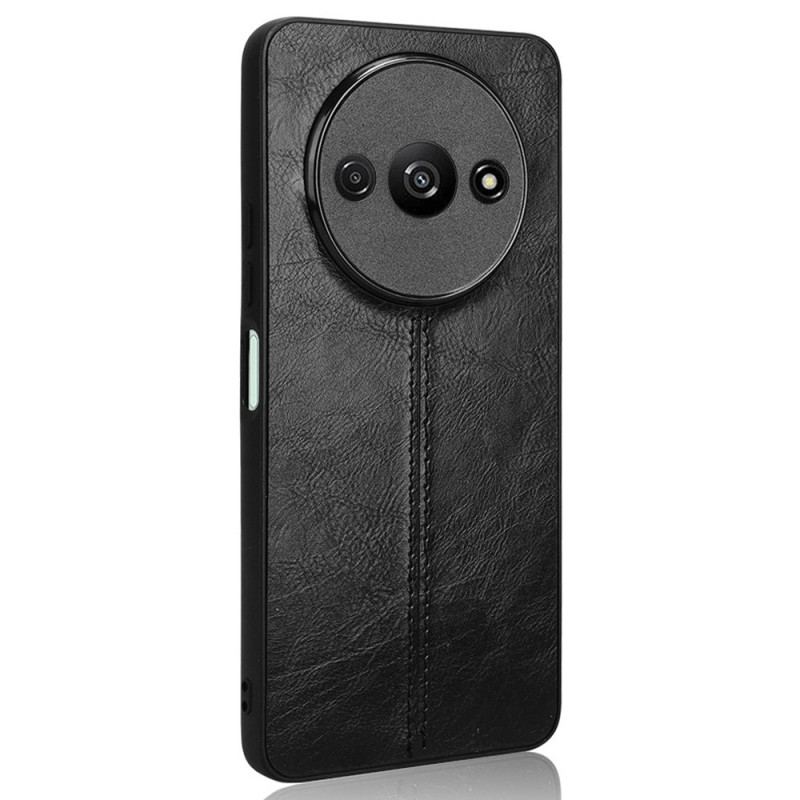 Coque Xiaomi Redmi A3 / Poco C61 Style Cuir Coutures