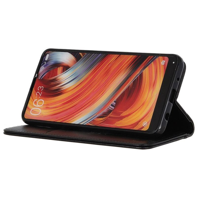 Flip Cover Xiaomi Redmi A3 / Poco C61 Cuir Fendu