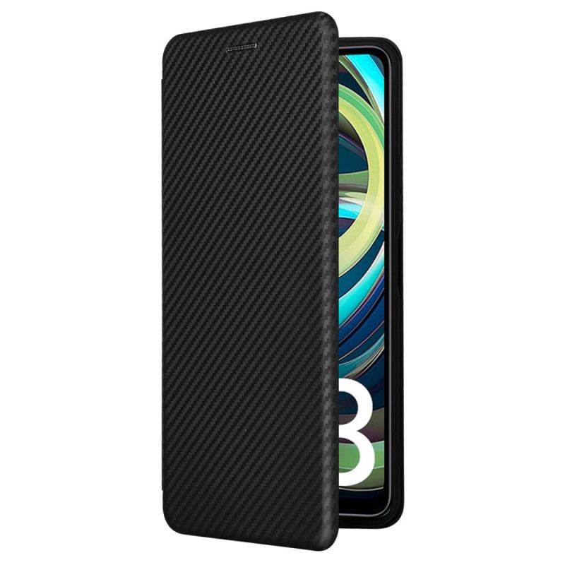 Flip Cover Xiaomi Redmi A3 / Poco C61 Fibre Carbone