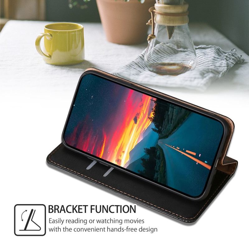 Flip Cover Xiaomi Redmi A3 / Poco C61 Simili Cuir Classique