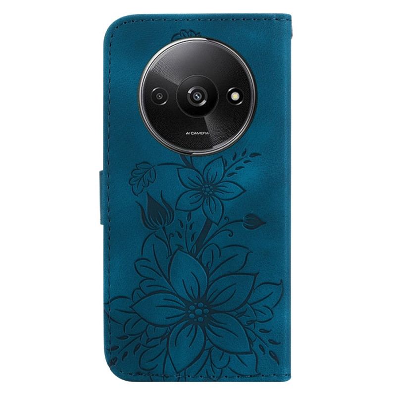 Housse Xiaomi Redmi A3 / Poco C61 Motif Floral à Lanire