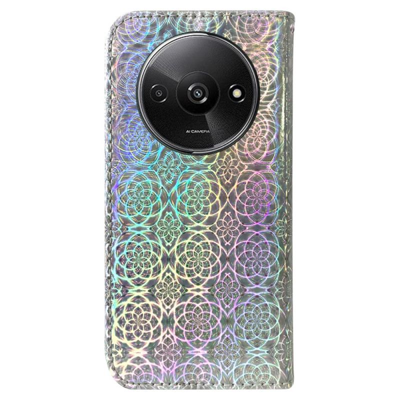 Housse Xiaomi Redmi A3 / Poco C61 Style Disco à Lanière