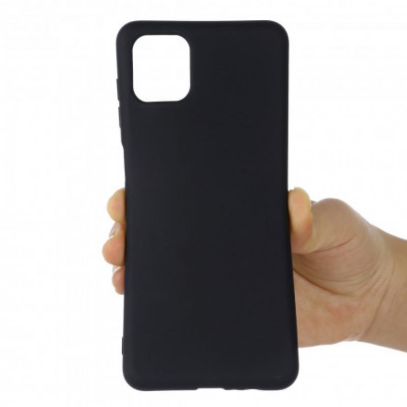 Coque Moto G100 Silicone Liquide avec Lanière