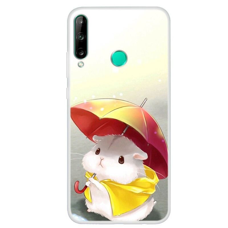 Coque Huawei P40 Lite E / Y7p Hamster Sous la Pluie