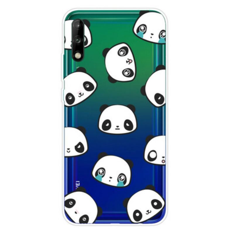 Coque Huawei P40 Lite E / Y7p Pandas Sentimentaux