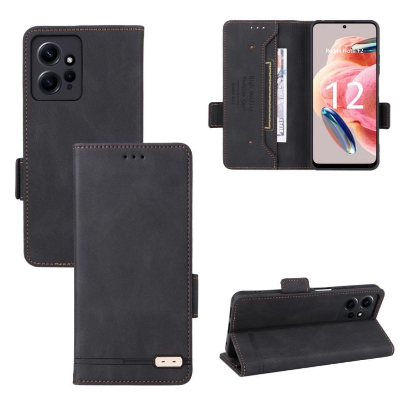 Flip Cover Xiaomi Redmi Note 12 4G Vintage Classique