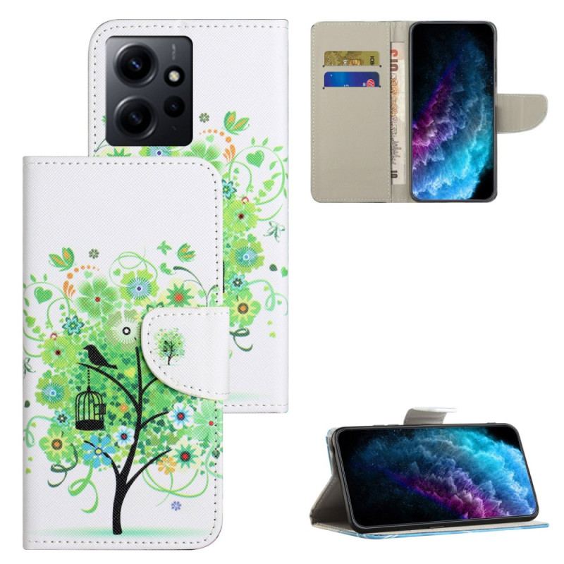 Housse Xiaomi Redmi Note 12 4G Arbre au Feuillage Vert