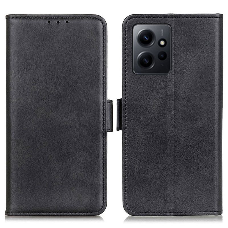 Housse Xiaomi Redmi Note 12 4G Double Fermoir