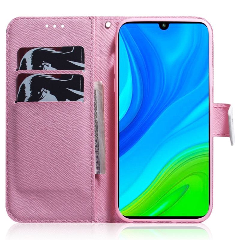 Housse Xiaomi Redmi Note 12 4G Fleur Rose