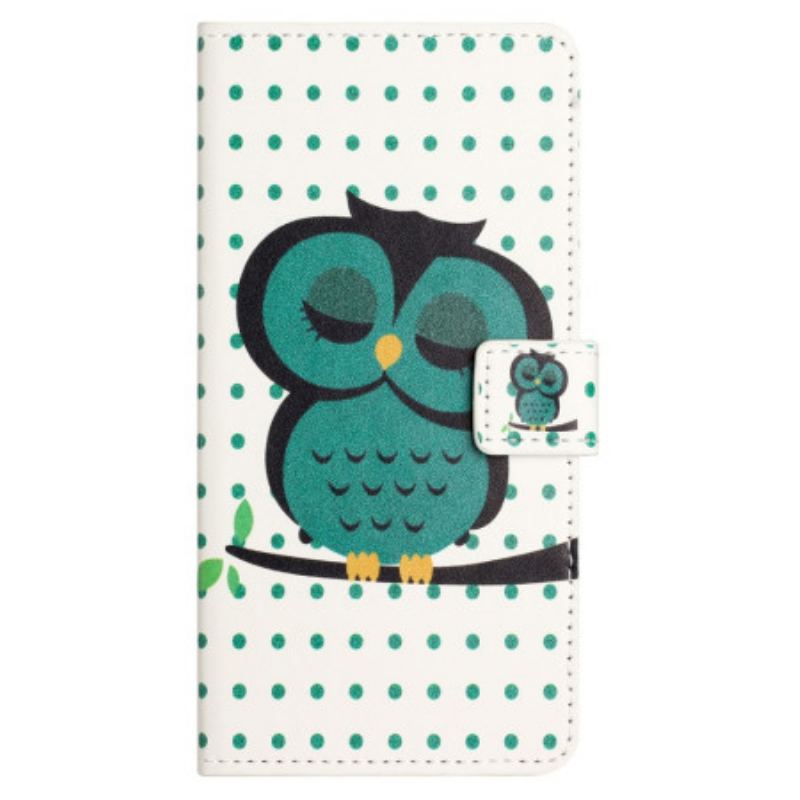 Housse Xiaomi Redmi Note 12 4G Hibou Endormi