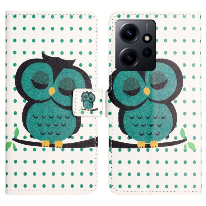 Housse Xiaomi Redmi Note 12 4G Hibou Endormi