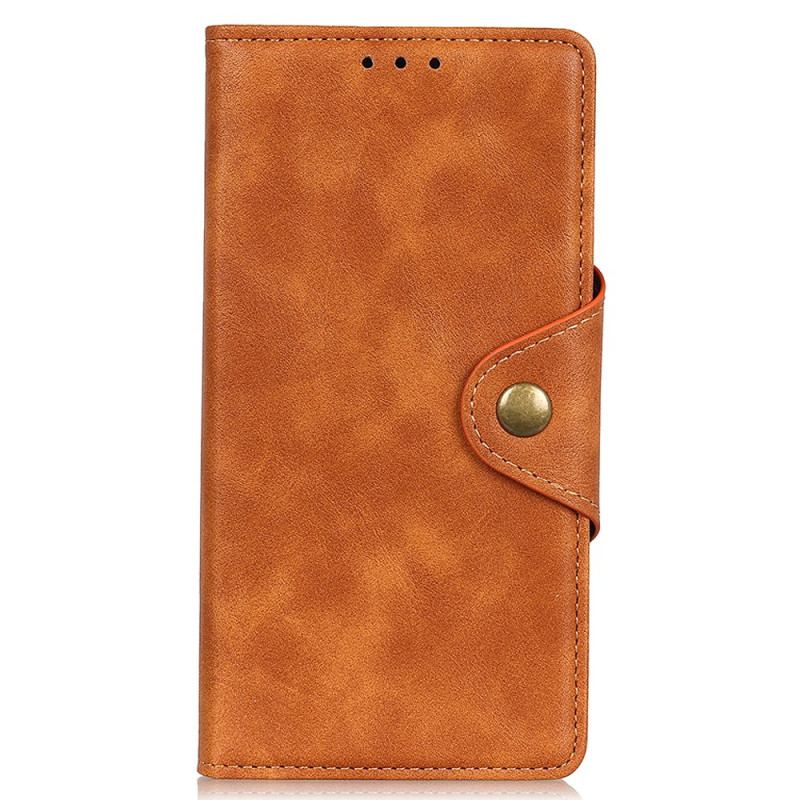 Housse Xiaomi Redmi Note 12 4G Simili Cuir Bouton Magnétique