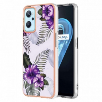 Coque Realme 9i Mini Fleurs Violettes