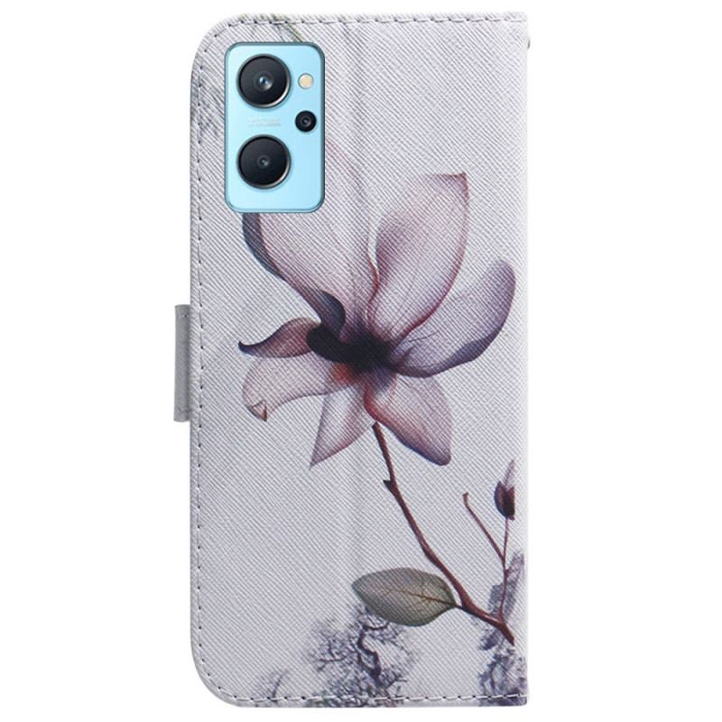 Housse Realme 9i Fleur Rose