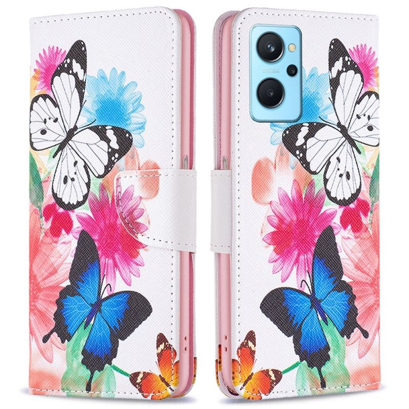 Housse Realme 9i Papillons