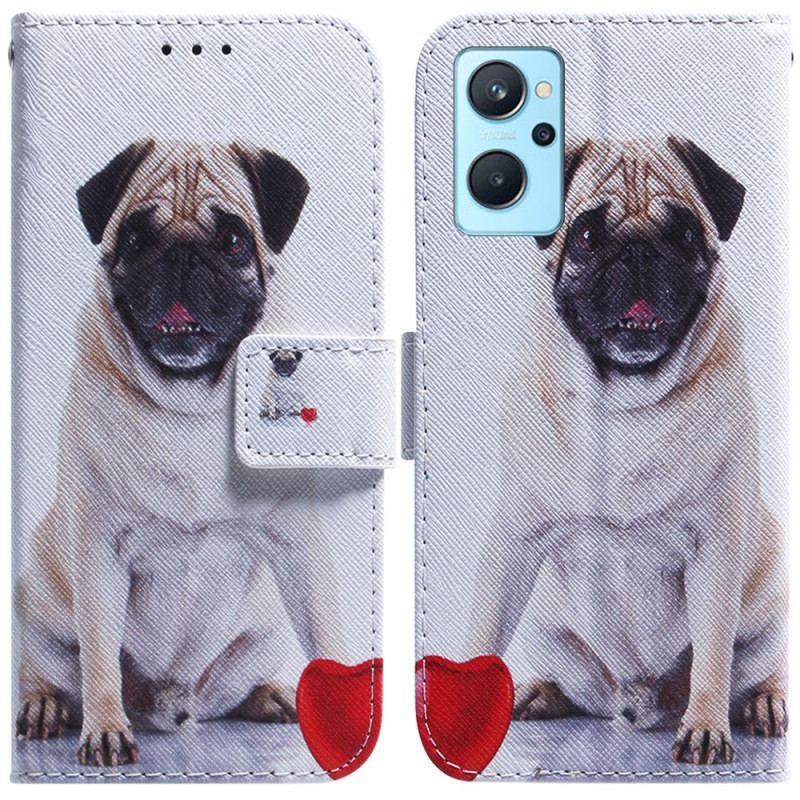 Housse Realme 9i Pug Dog