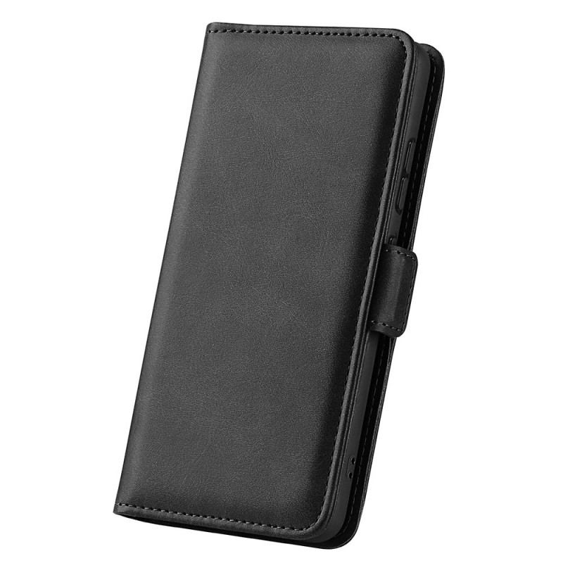 Housse Realme 9i Simili Cuir avec Porte-Cartes Oblique