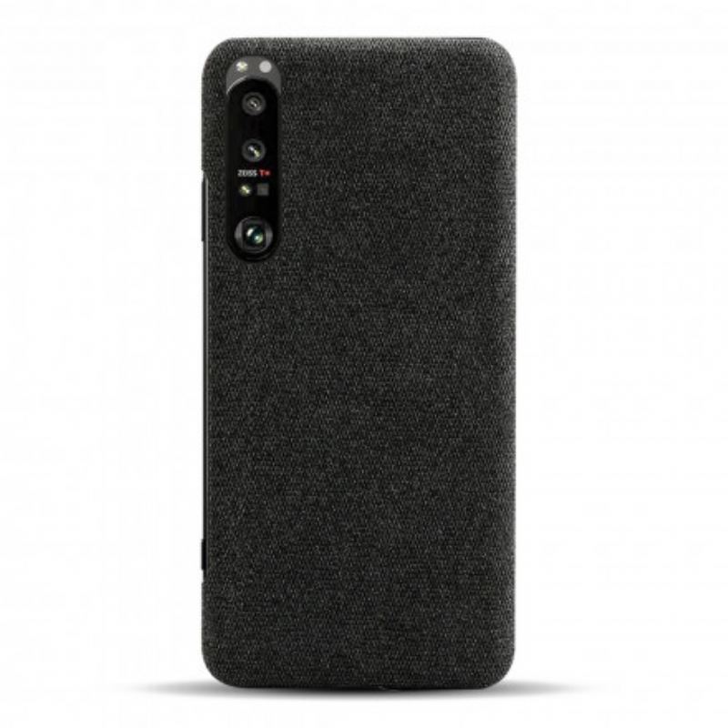 Coque Sony Xperia 1 III Texture Tissu KSQ