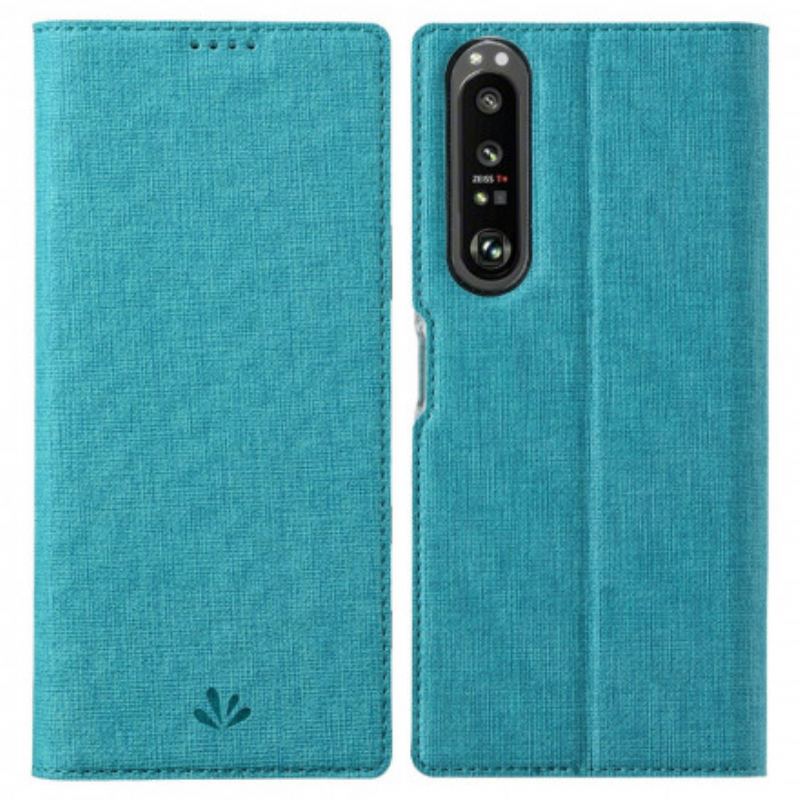 Flip Cover Sony Xperia 1 III Texturée VILI DMX