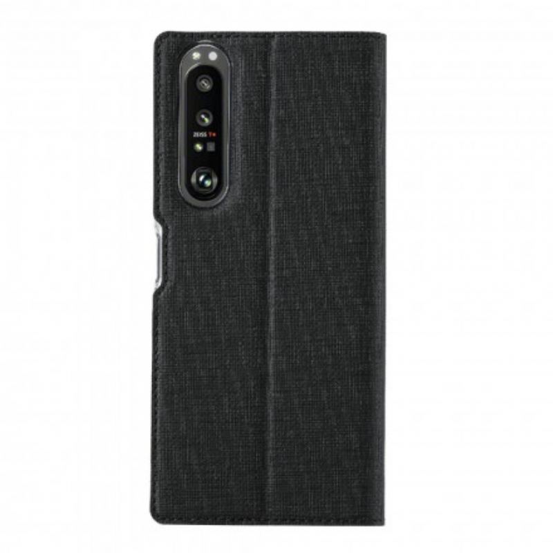 Flip Cover Sony Xperia 1 III Texturée VILI DMX