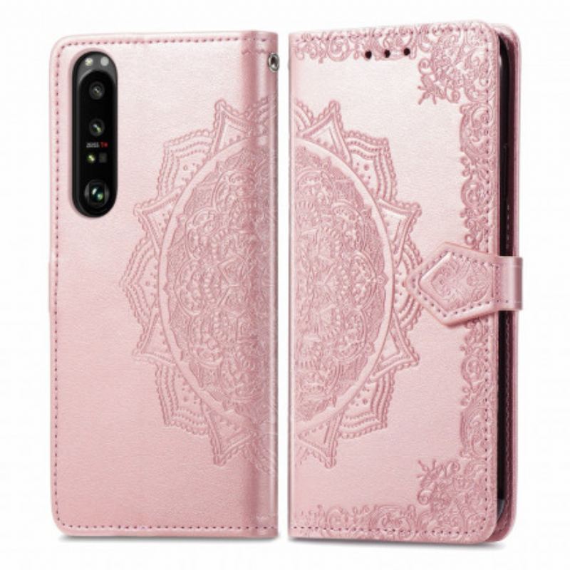 Housse Sony Xperia 1 III Mandala Moyen Age