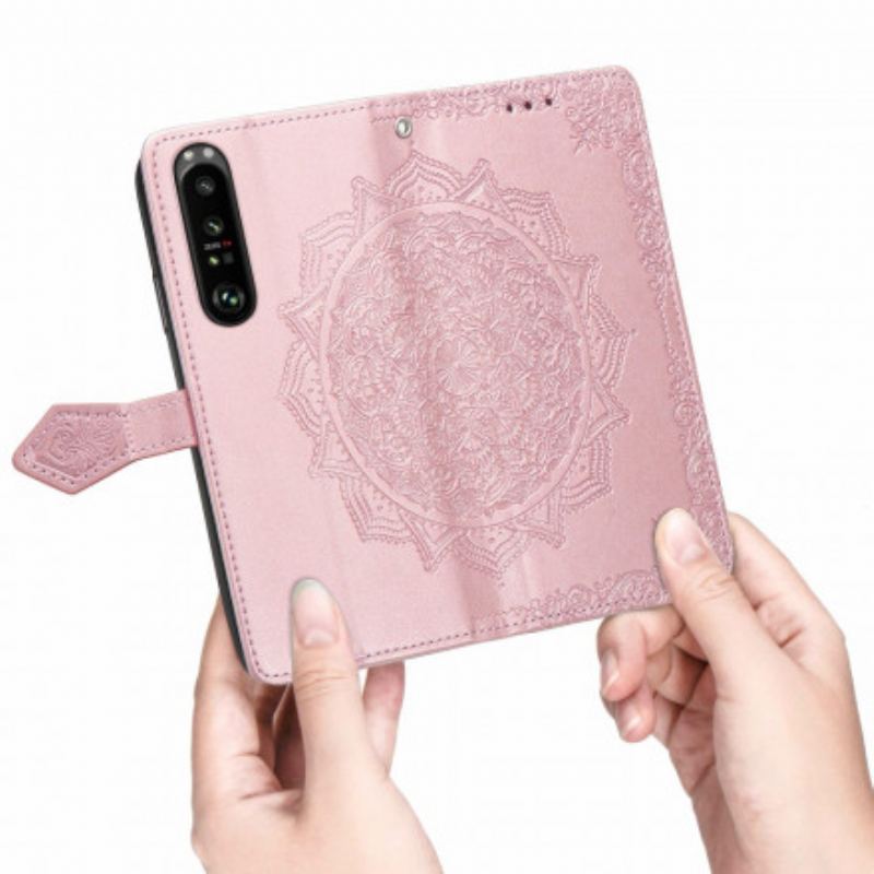 Housse Sony Xperia 1 III Mandala Moyen Age