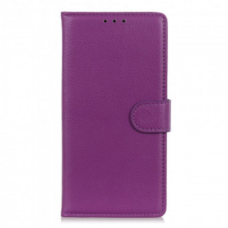 Housse Sony Xperia 1 III Simili Cuir Litchi