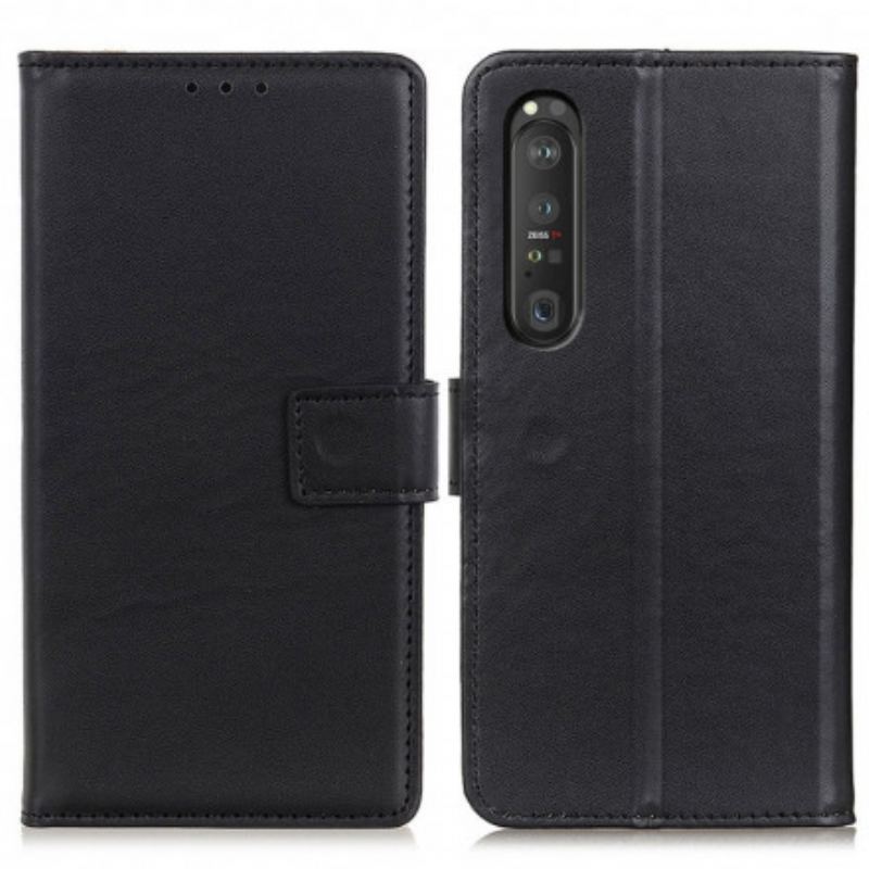 Housse Sony Xperia 1 III Simili Cuir Simple