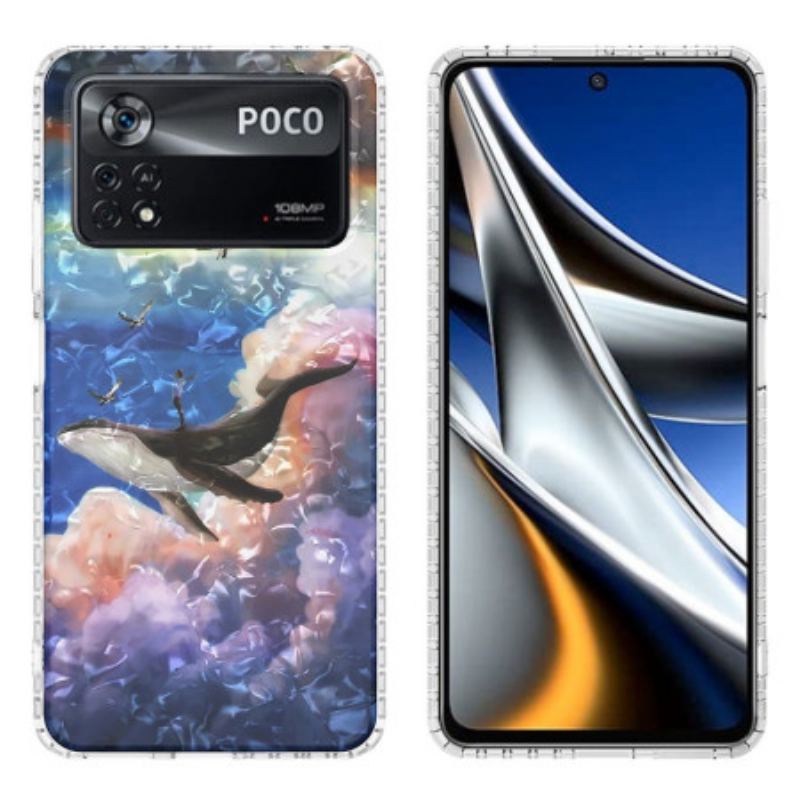 Coque Poco X4 Pro 5G Baleine Stylée