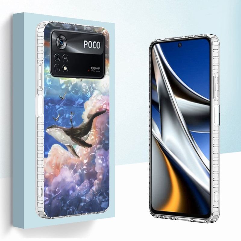 Coque Poco X4 Pro 5G Baleine Stylée