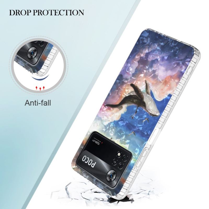 Coque Poco X4 Pro 5G Baleine Stylée