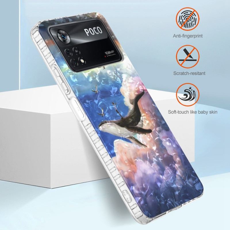 Coque Poco X4 Pro 5G Baleine Stylée