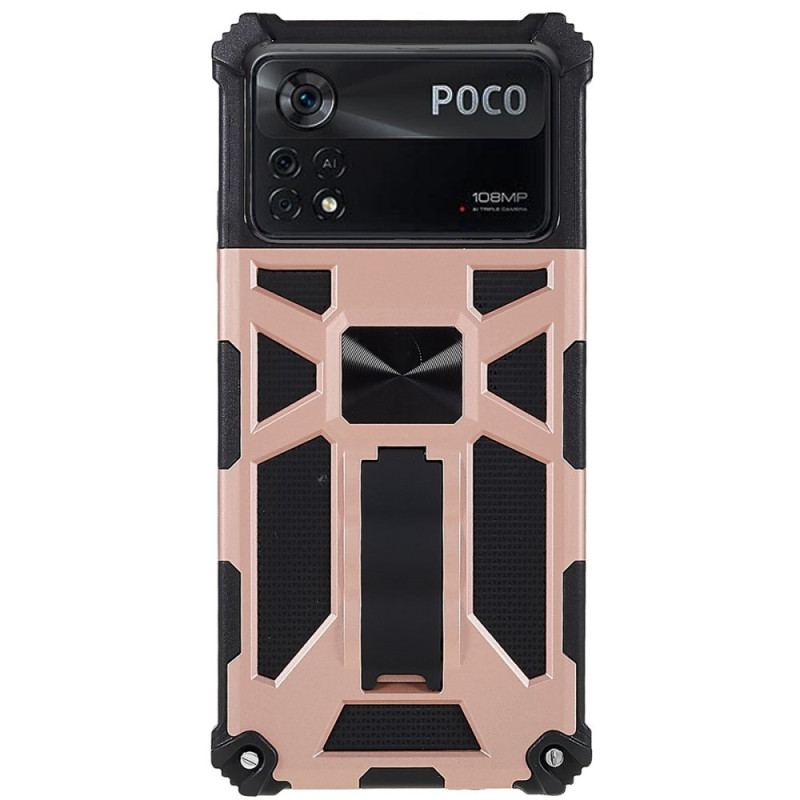 Coque Poco X4 Pro 5G Bicolore Support Amovible