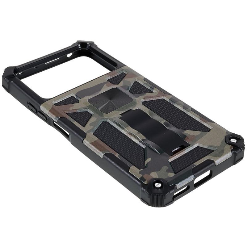 Coque Poco X4 Pro 5G  Camouflage Support Amovible