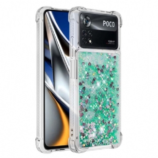 Coque Poco X4 Pro 5G Désires Paillettes