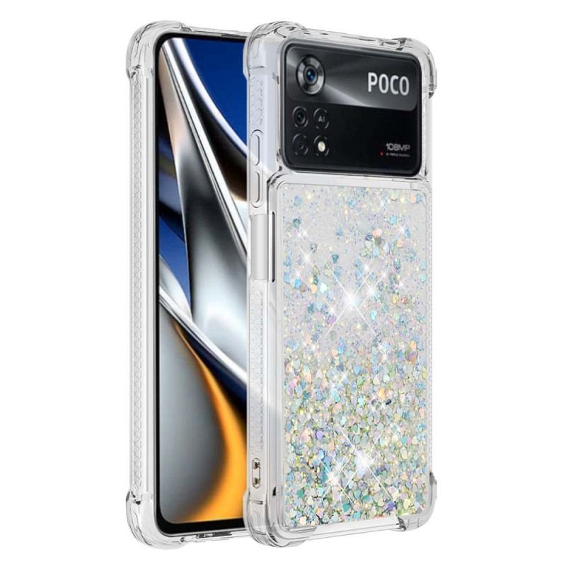 Coque Poco X4 Pro 5G Désires Paillettes